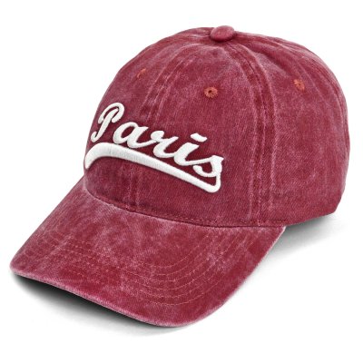 Lippis - Gårda Paris Washed Cap (punainen)