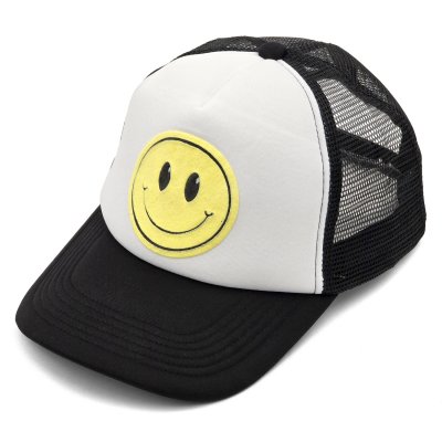 Lippis - Gårda Smiley Patch Scuba Cap (musta)