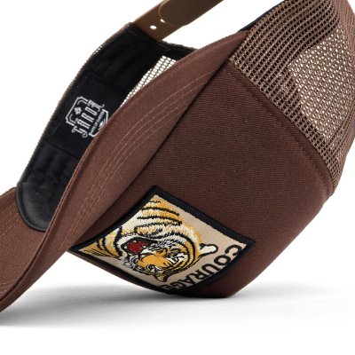 Lippis - Gårda Trucker Courage (ruskea)