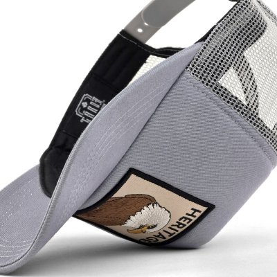 Lippis - Gårda Trucker Heritage (harmaa)