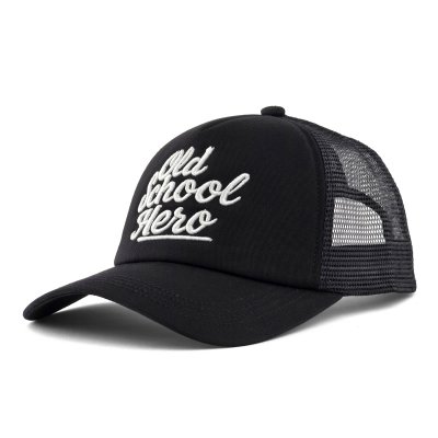 Lippis - Gårda Trucker Old School Hero (musta)