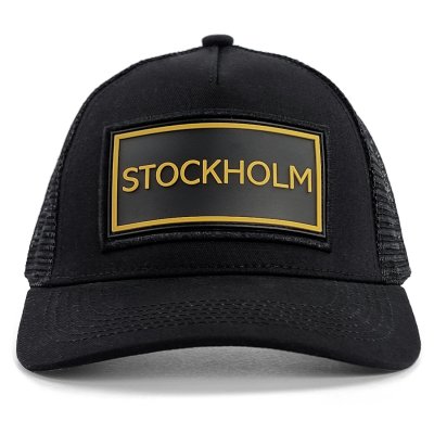 Lippis - Gårda Trucker Stockholm (keltainen/musta)