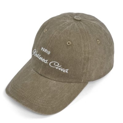 Lippis - Gårda Paris Wellnes Washed Cap (khaki)