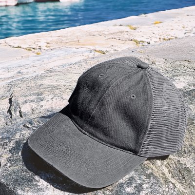 Lippis - Gårda Finley Washed Trucker (harmaa)