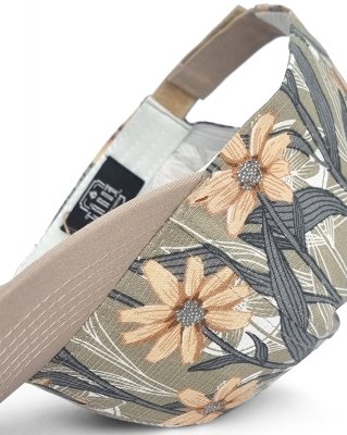 Lippis - Gårda Flowers Baseball (vihreä/beige)