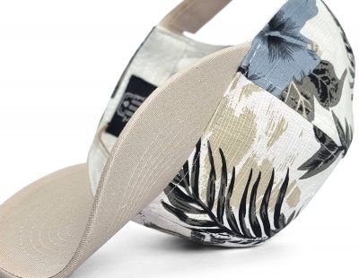 Lippis - Gårda Flowers Baseball (valkoinen/kerma)