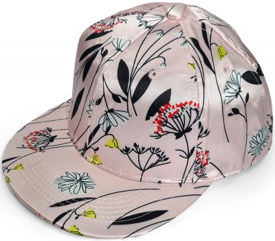 Lippis - Gårda Flowers Snapback (vaaleanpunainen)
