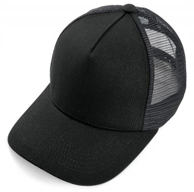 Lippis - Gårda Johnson Basic Trucker (musta)