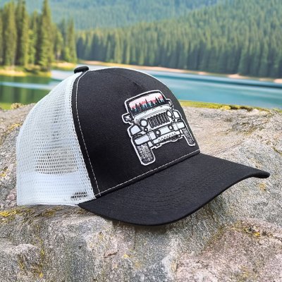 Lippis - Gårda Trucker Off Road (musta/valkoinen)