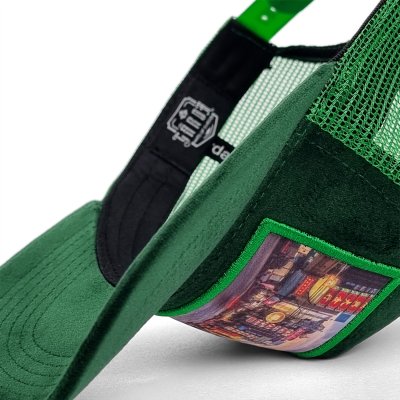 Lippis - Gårda Velvet Trucker Bangkok (vihreä)