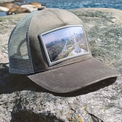 Lippis - Gårda Velvet Trucker Kiev (harmaa)