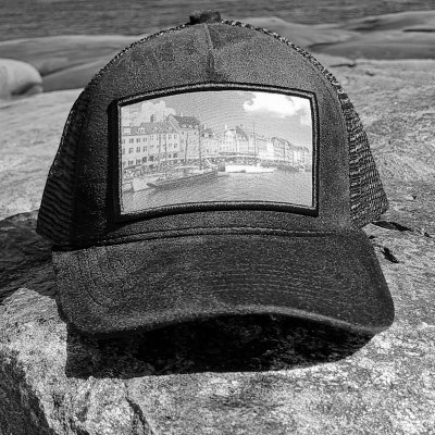 Lippis - Gårda Velvet Trucker Copenhagen (musta)