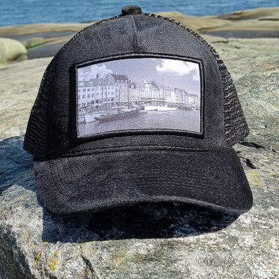 Lippis - Gårda Velvet Trucker Copenhagen (musta)