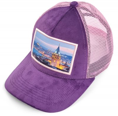 Lippis - Gårda Velvet Trucker Istanbul (violetti)