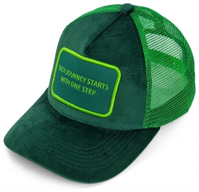 Lippis - Gårda Velvet Trucker Journey (vihreä)