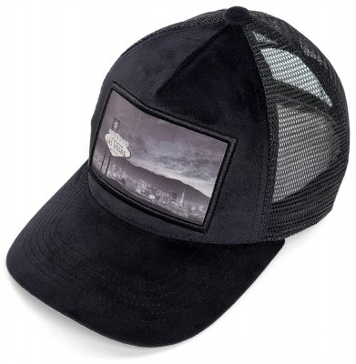 Lippis - Gårda Velvet Trucker Las Vegas (musta)