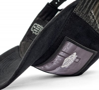 Lippis - Gårda Velvet Trucker Las Vegas (musta)
