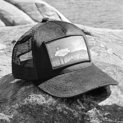 Lippis - Gårda Velvet Trucker Las Vegas (musta)
