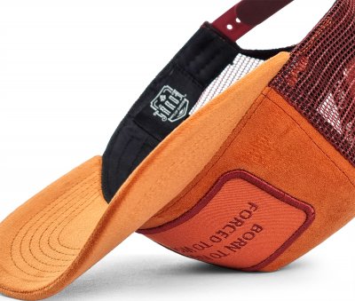 Lippis - Gårda Velvet Trucker Nap (oranssi)