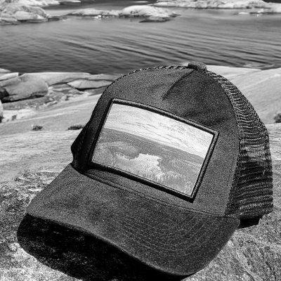 Lippis - Gårda Velvet Trucker Norrland (musta)