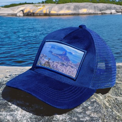 Lippis - Gårda Velvet Trucker Rio De Janeiro (sininen)