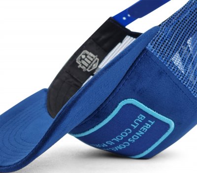 Lippis - Gårda Velvet Trucker Trends (tummansininen)