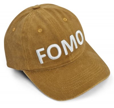 Lippis - Gårda Fomo Washed Cap (keltainen)