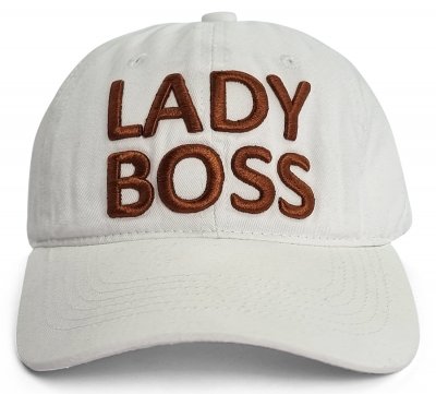 Lippis - Gårda Lady Boss Washed Cap (valkoinen)