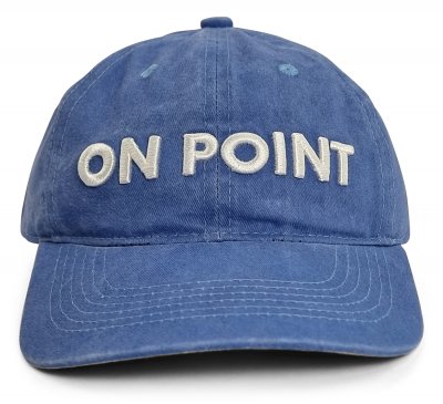 Lippis - Gårda On Point Washed Cap (sininen)