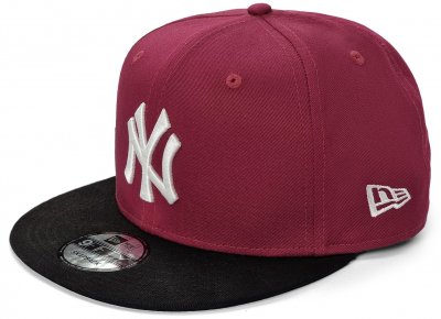 Lippis - New Era Color Block New York Yankes 9fifty (punainen)