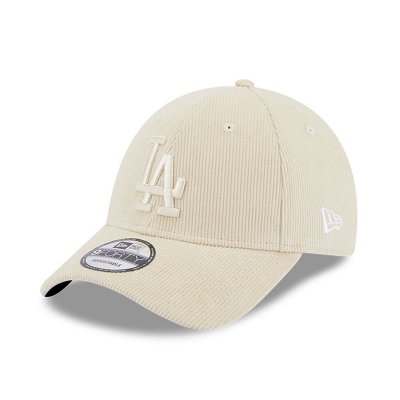 Lippis - New Era Los Angeles Dodgers Cord 9FORTY (offwhite)