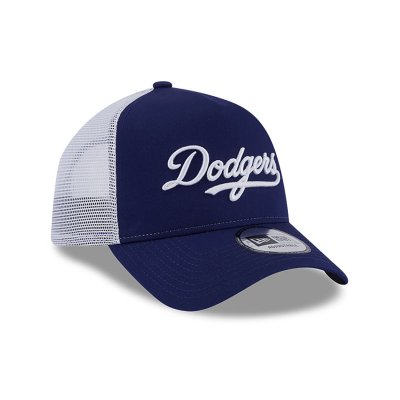 Lippis - New Era Los Angeles Dodgers A-Frame Trucker Cap (sininen)