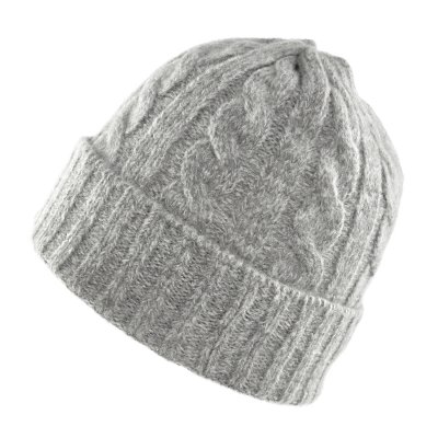 Pipot - Gårda Bad Gastein Cable Knit Wool Mix Beanie (harmaa)