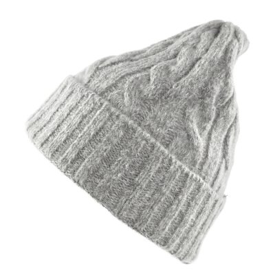 Pipot - Gårda Bad Gastein Cable Knit Wool Mix Beanie (harmaa)