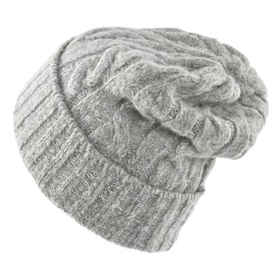 Pipot - Gårda Bad Gastein Cable Knit Wool Mix Beanie (harmaa)