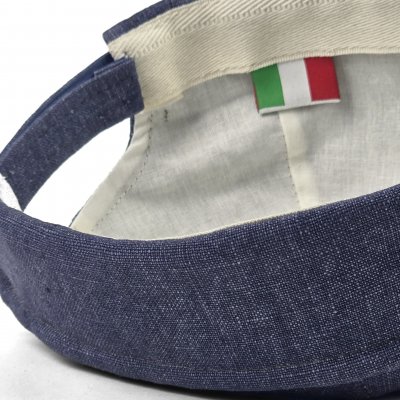 Pipot - Gårda Cavo Linen Docker Beanie (sininen)