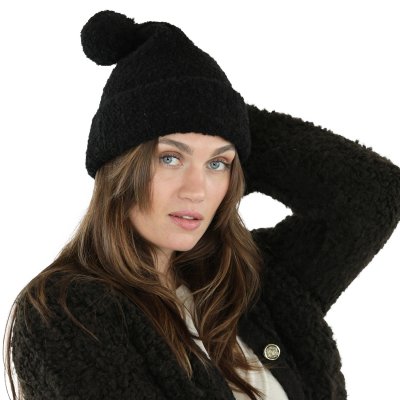 Pipot - Gårda Cortina Wool Mix Beanie (musta)