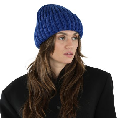 Pipot - Gårda Ebene Wool Mix Beanie (sininen)