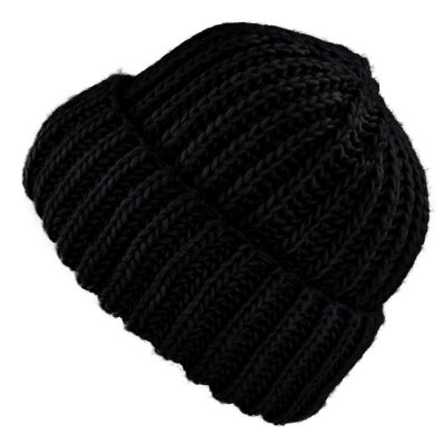 Pipot - Gårda Ebene Wool Mix Beanie (musta)