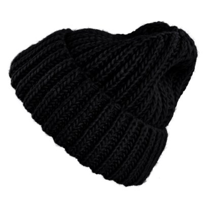 Pipot - Gårda Ebene Wool Mix Beanie (musta)
