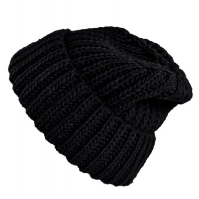 Pipot - Gårda Ebene Wool Mix Beanie (musta)