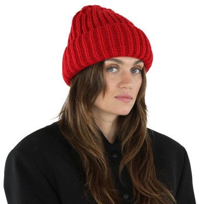 Pipot - Gårda Ebene Wool Mix Beanie (punainen)