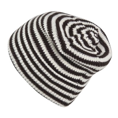 Pipot - Gårda Saint-Gervais Striped Wool Mix Beanie (ruskea/valkoinen)