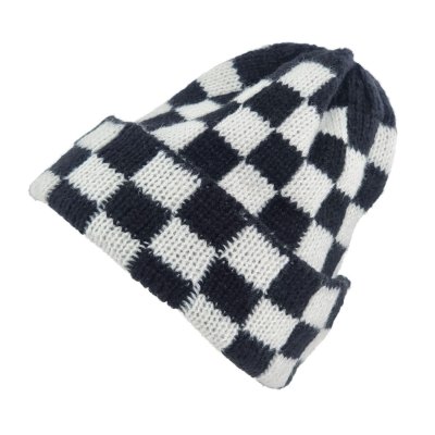 Pipot - Gårda Hedemora Beanie (musta/valkoinen)