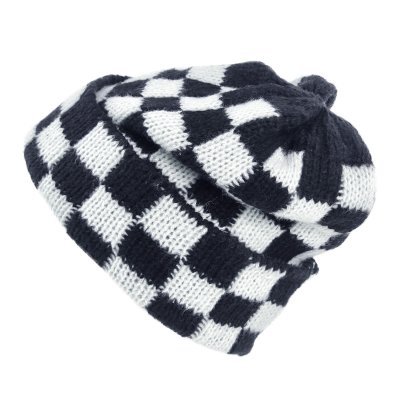 Pipot - Gårda Hedemora Beanie (musta/valkoinen)