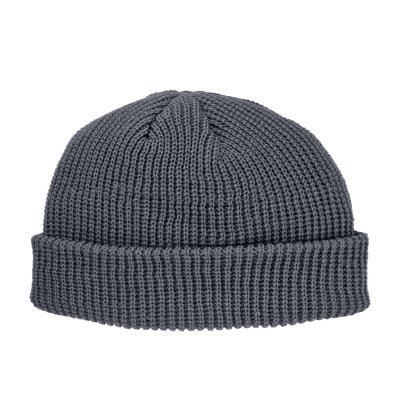 Pipot - Gårda Loxley Knitted Docker Beanie (tumman harmaa)