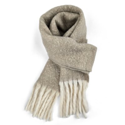 Huivit - Gårda Portillo Wool Mix Scarf (beige)