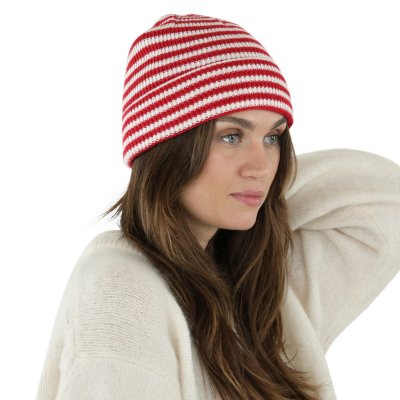 Pipot - Gårda Saint-Gervais Striped Wool Mix Beanie (punainen/valkoinen)