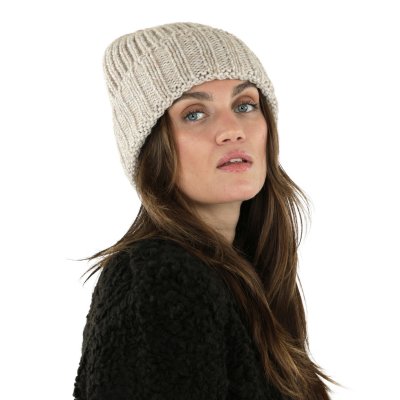 Pipot - Gårda Val d'Isère Wool Mix Beanie (vaalea beige)