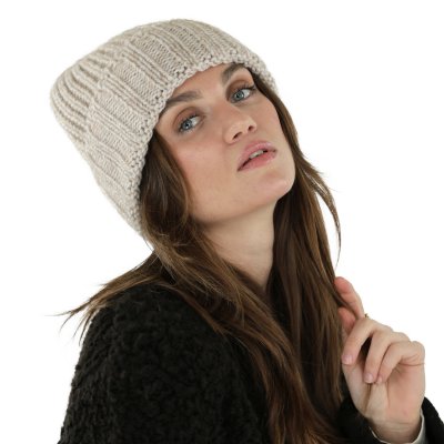 Pipot - Gårda Val d'Isère Wool Mix Beanie (vaalea beige)